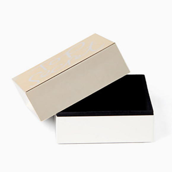 KATE SPADE Top Secret Decorative Gold Box - Picture 4 of 4